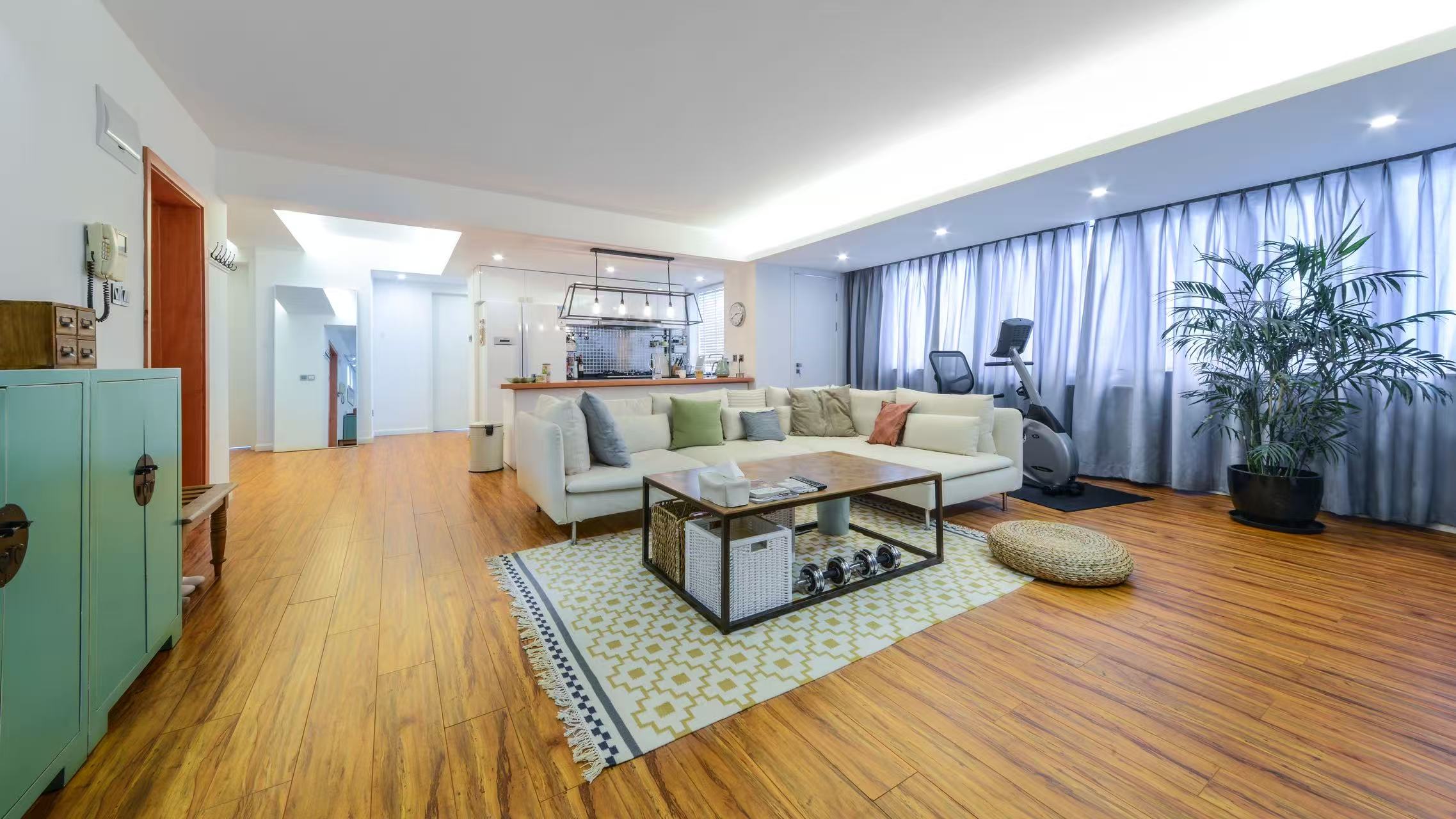 大堂、楼道、客厅、卧室