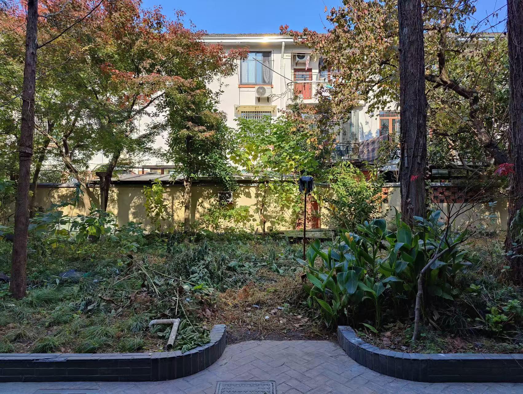 湖南路一层两户的老公寓  全新精装修  拎包入住